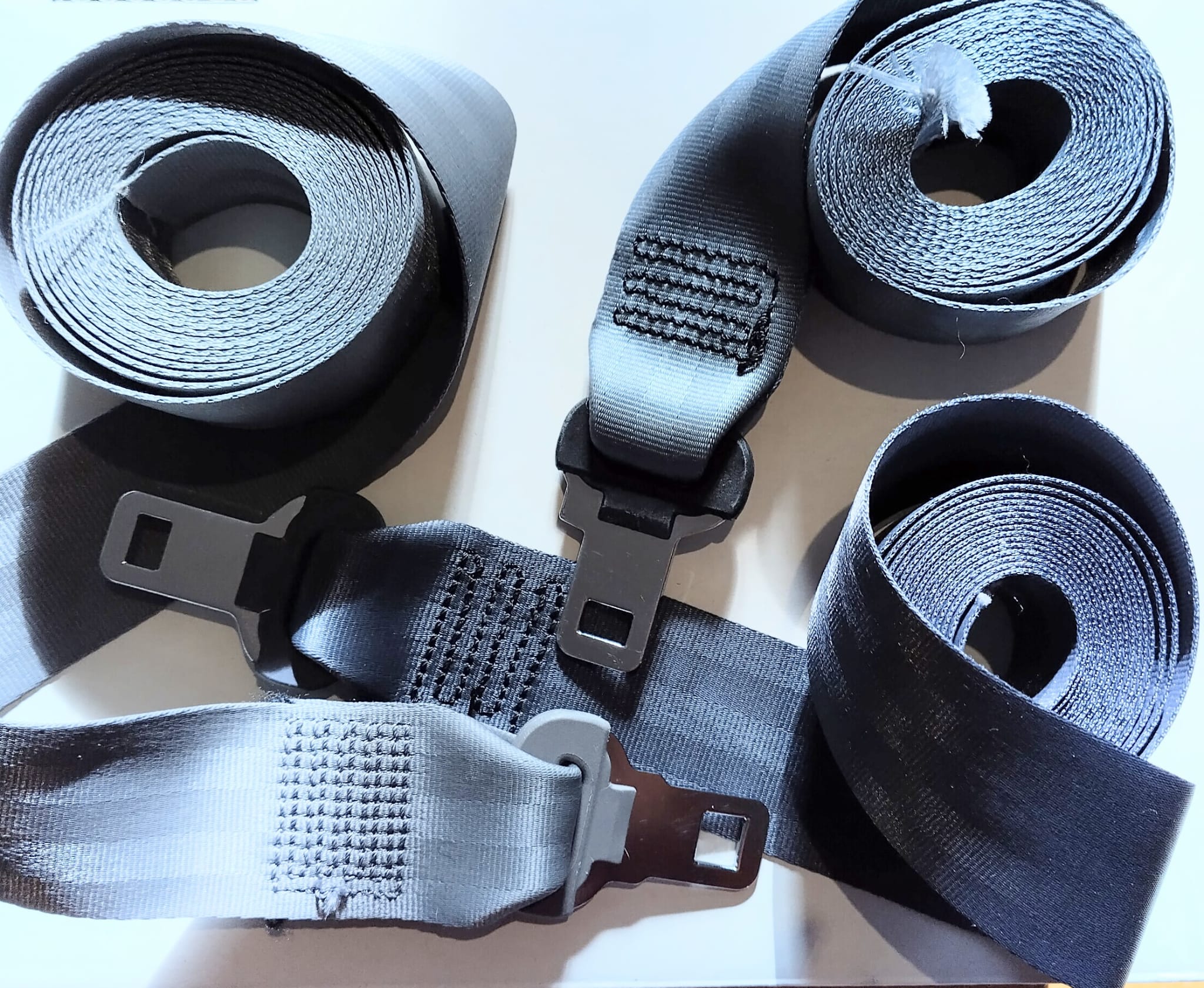 Autogurte mit Schlosszunge Recycling einzeln diverse Farben