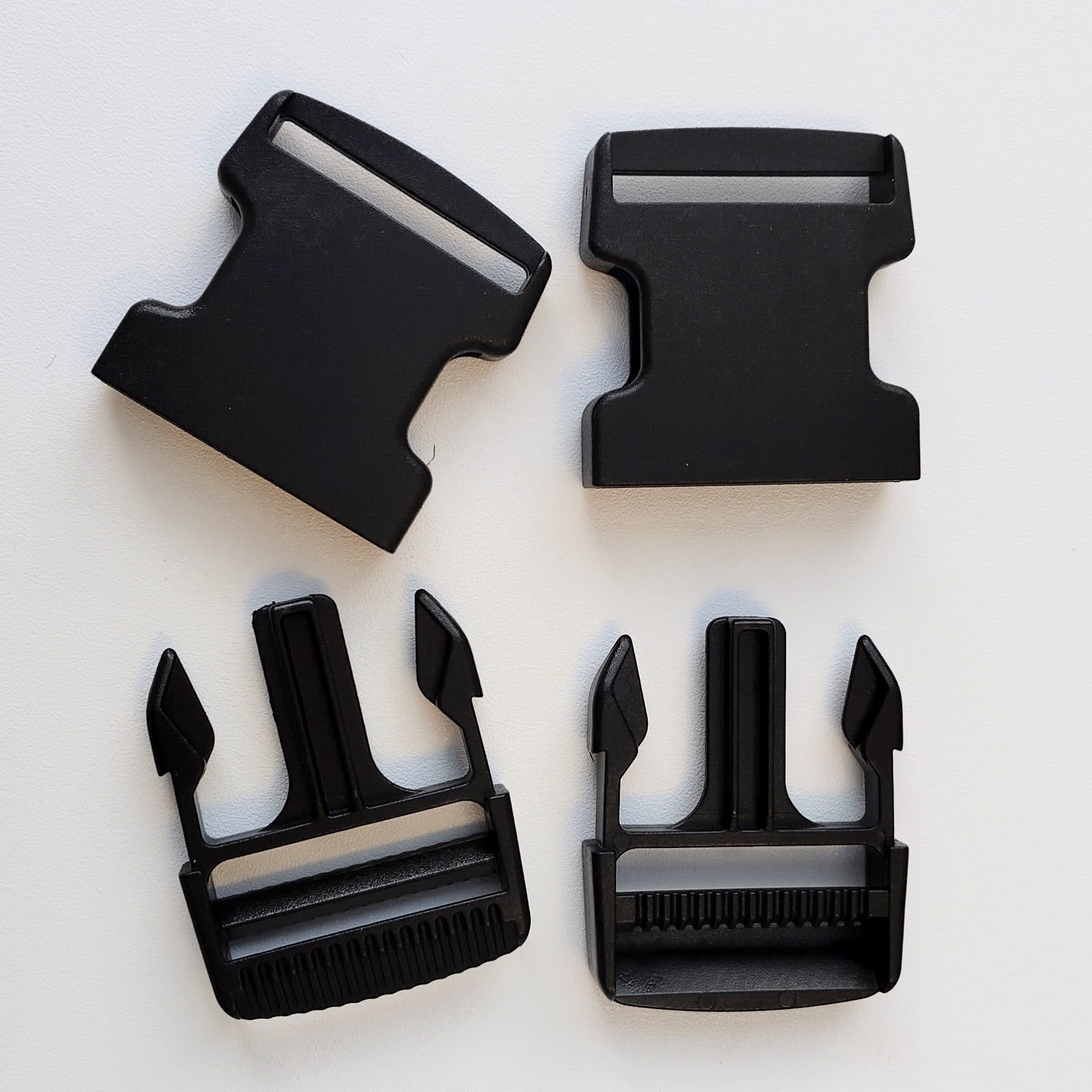 Steckschnallen 40mm Kunststoff einzeln