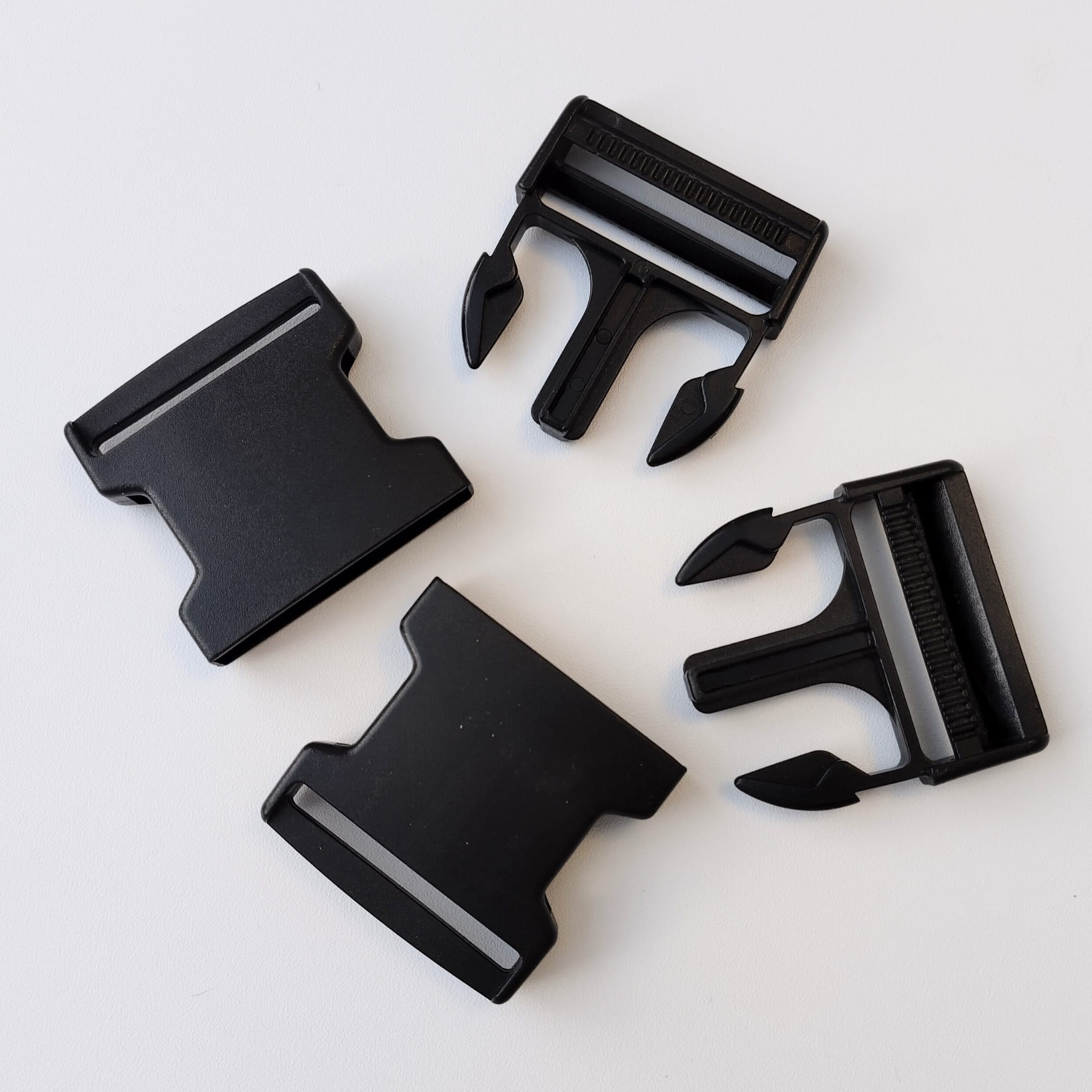 Steckschnallen 50mm Kunststoff einzeln