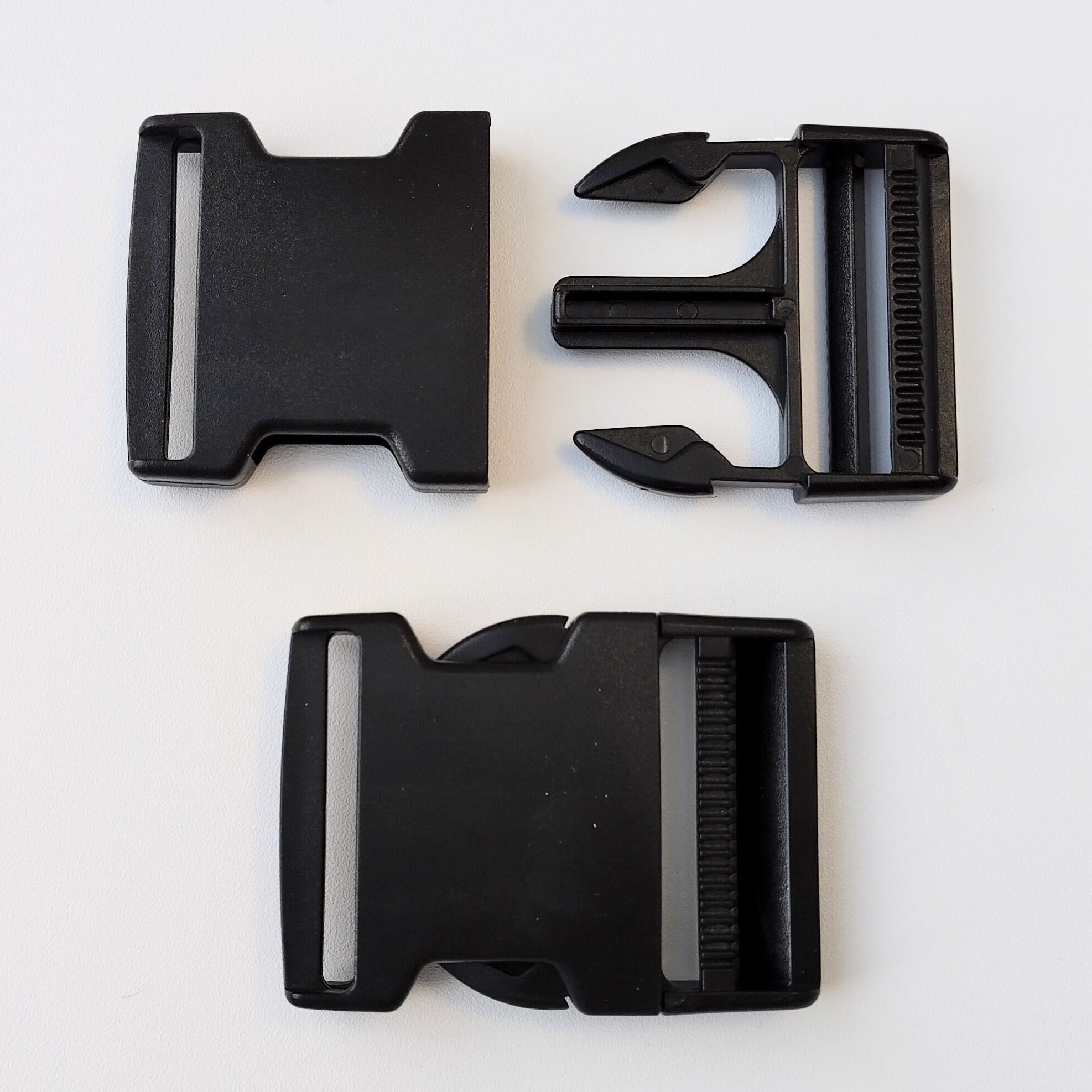 Steckschnallen 50mm Kunststoff einzeln