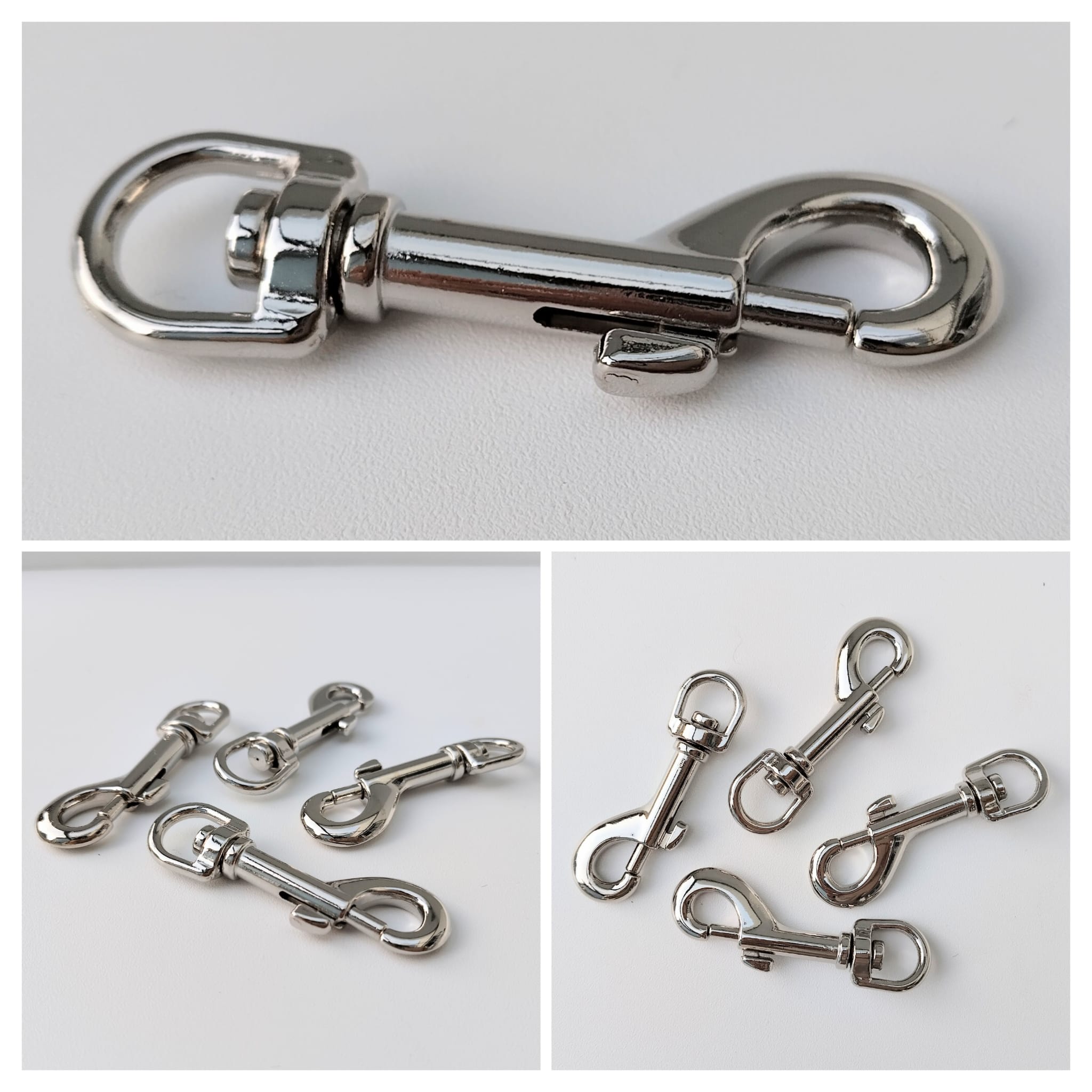 Karabinerhaken Metall 78mm