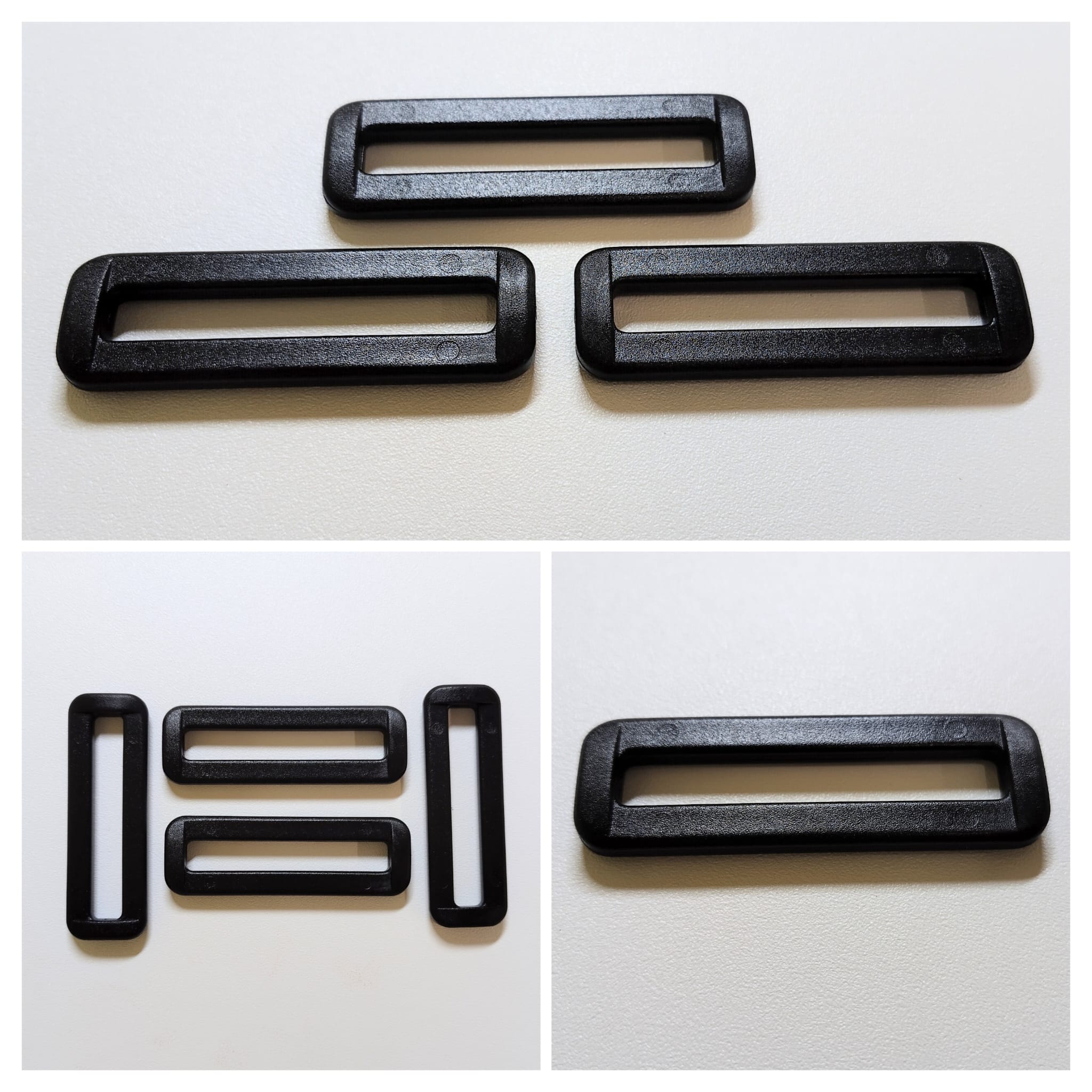 Schlaufe eckig 50x7,5mm Kunststoff