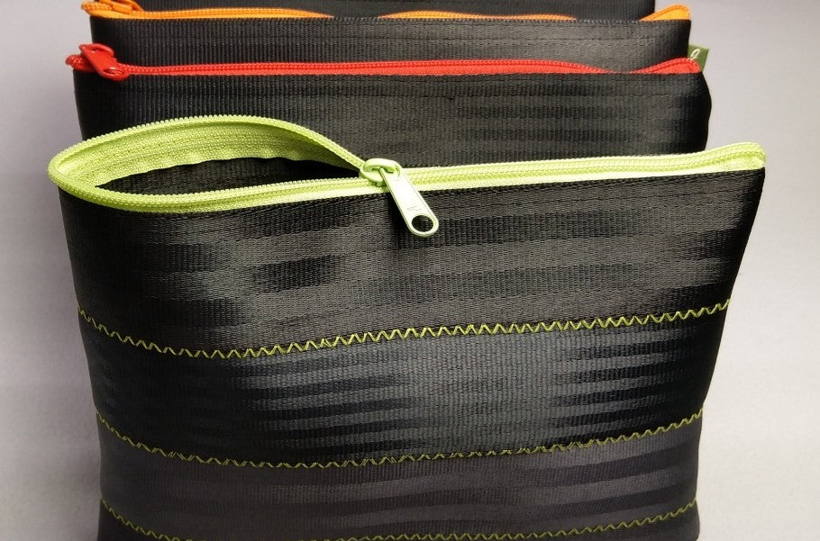 Tablet-Hülle, Tablet-Tasche, I-Pad Etui Autogurt Upcycling