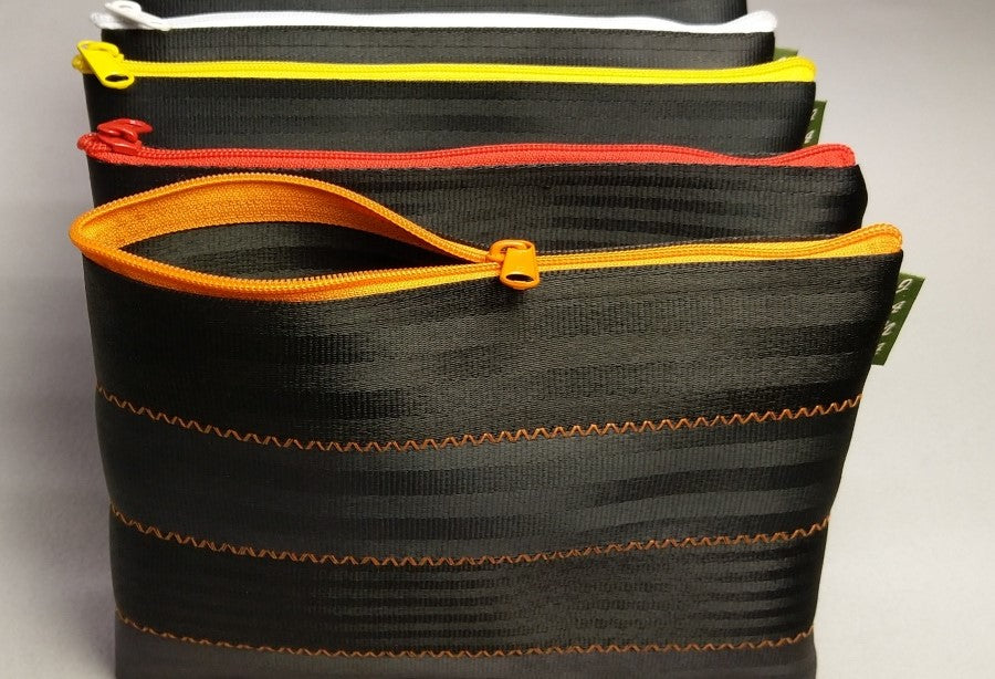 Tablet-Hülle, Tablet-Tasche, I-Pad Etui Autogurt Upcycling