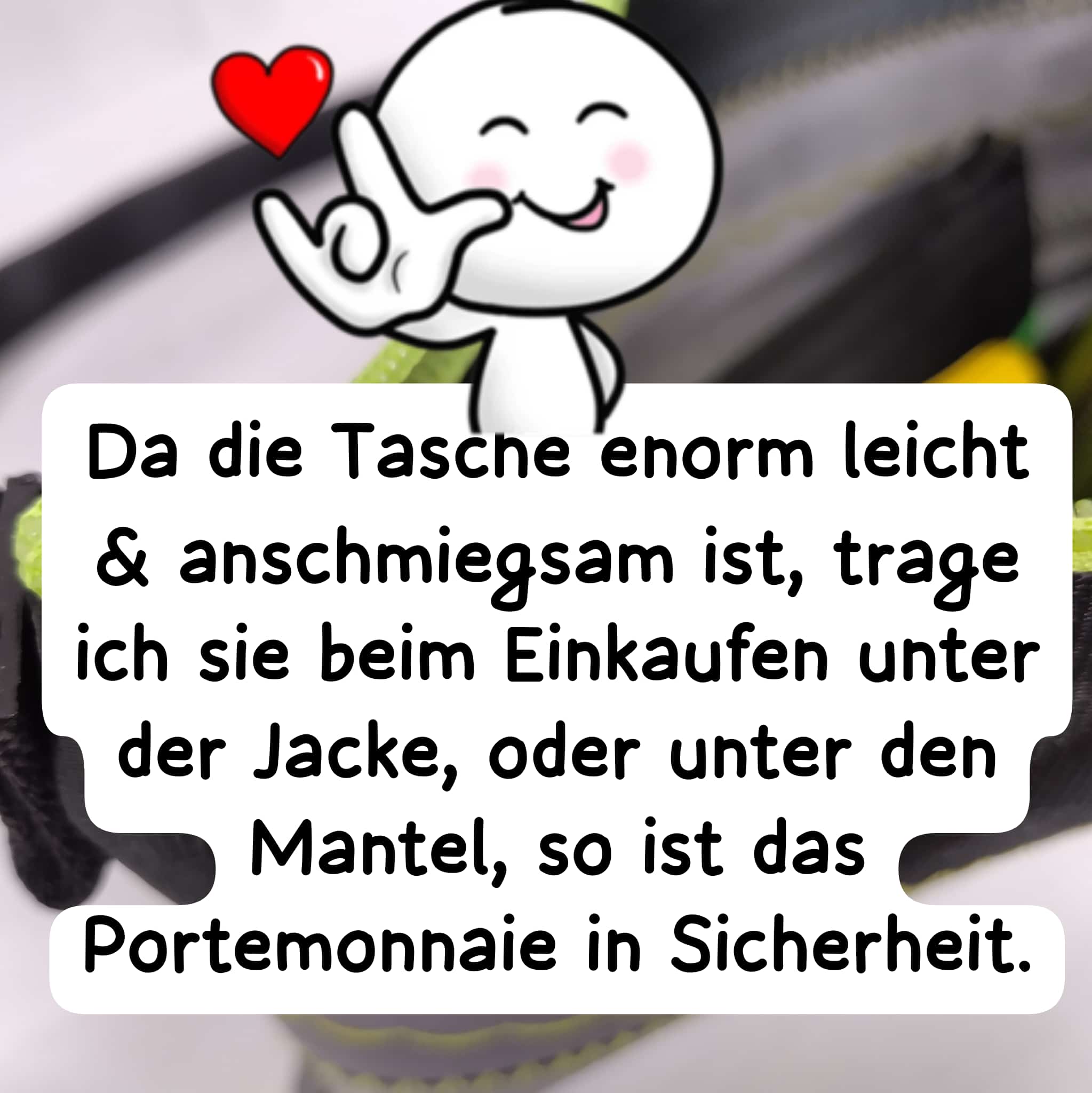 Schultertasche mit Applikation oder Ziernähten, Autogurt Upcycling