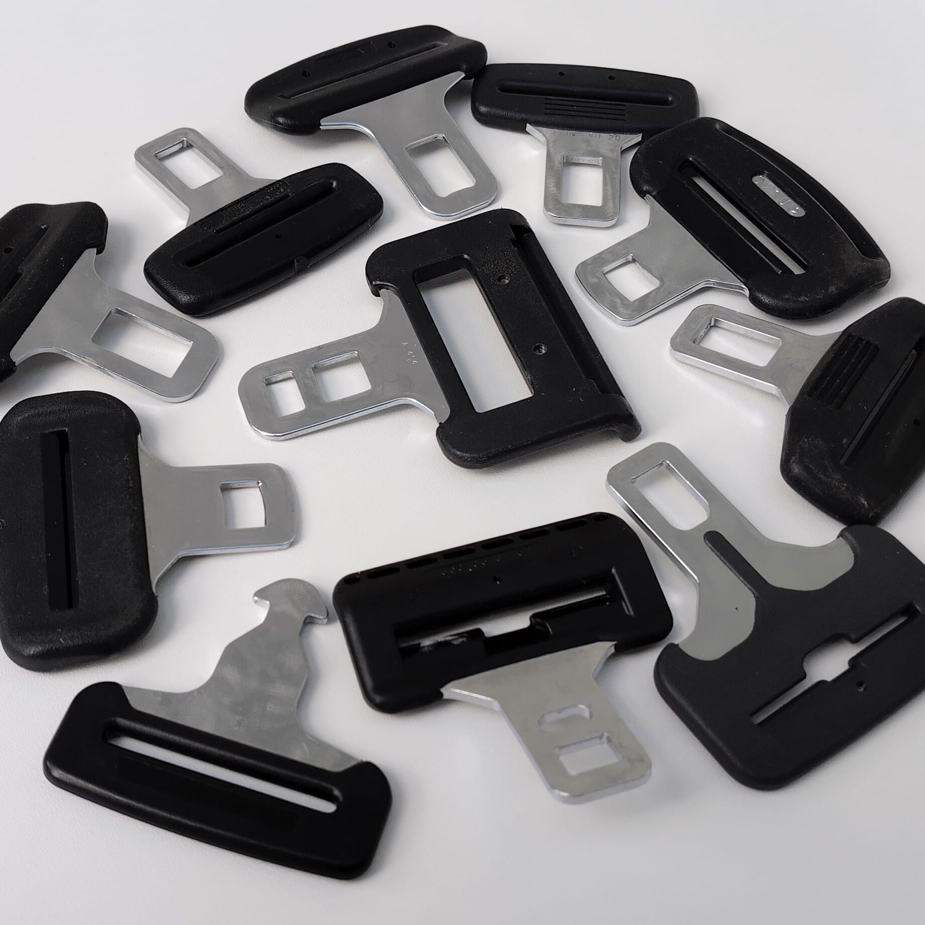 Schlosszunge Recycling einzeln schwarz