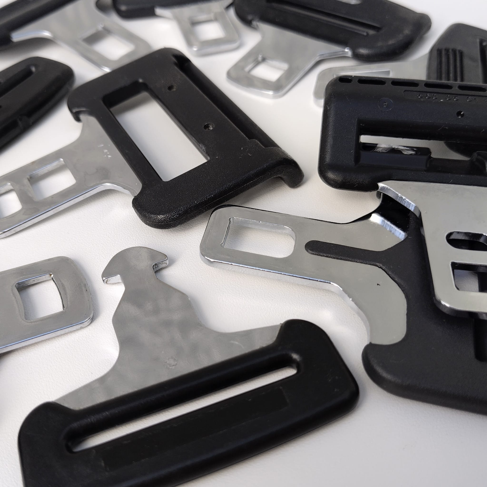 Schlosszunge Recycling einzeln schwarz